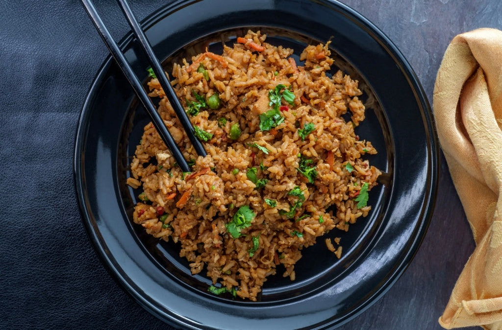 Beef Fried Rice with Grass-Fed Ground Beef