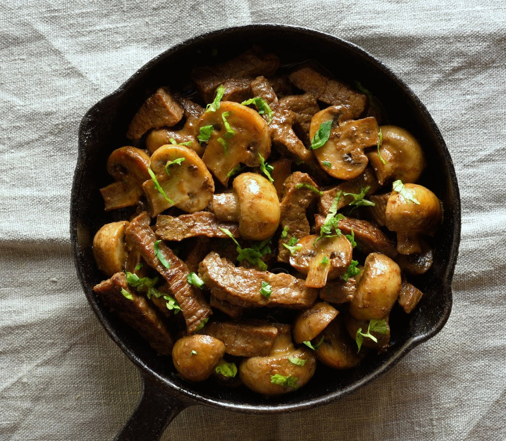 Comfort Food Elevated: Grass-Fed Beef Stroganoff Made with Roast